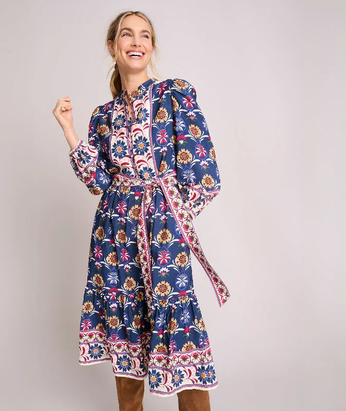 Printed Flora Dress