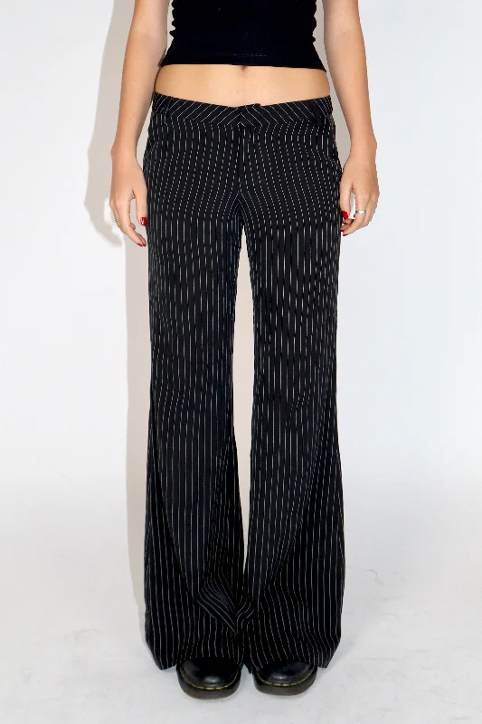 SCG MADE | Lucy Low-rise Striped Trousers