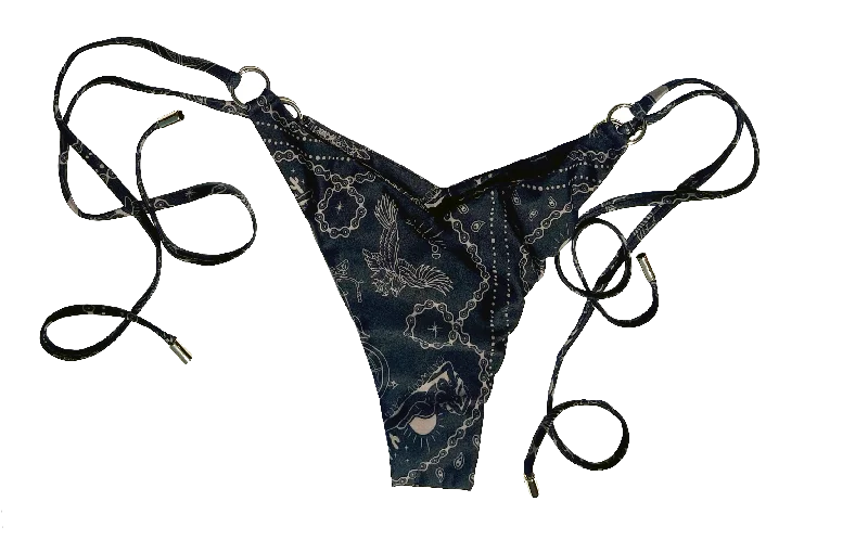 "CALIFORNIA" Bikini Bottom in GOLD RUSH - 50% OFF