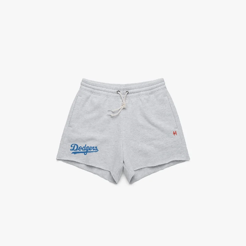 Women's Los Angeles Dodgers Jersey Logo Sweat Shorts