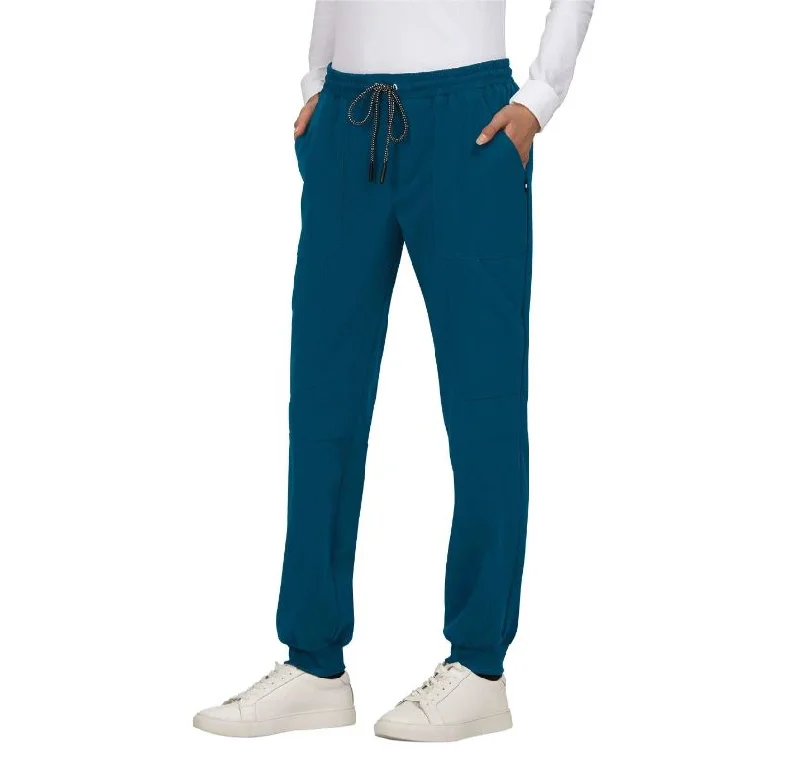 koi Women's Good Vibe Jogger Pant_Caribbean Blue